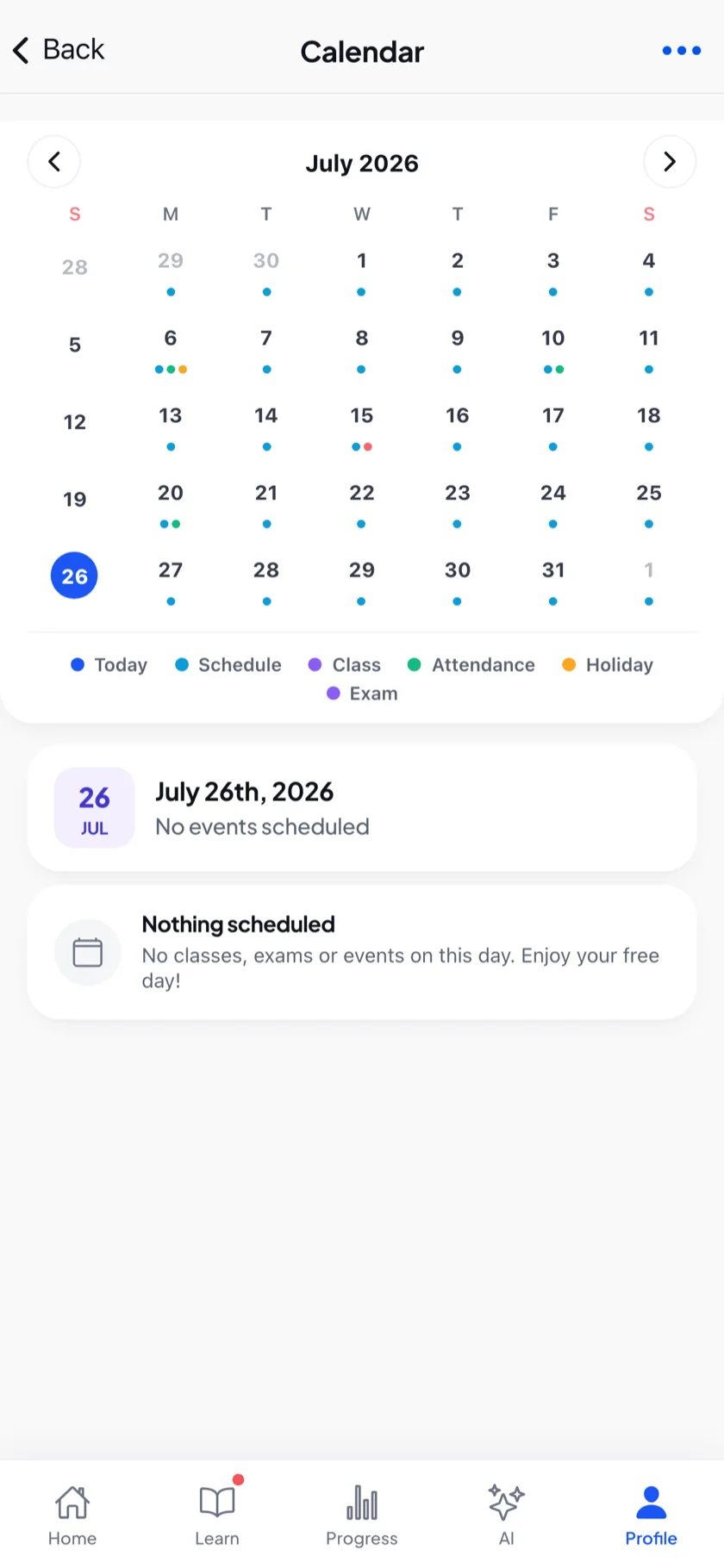 AI Smart Calendar