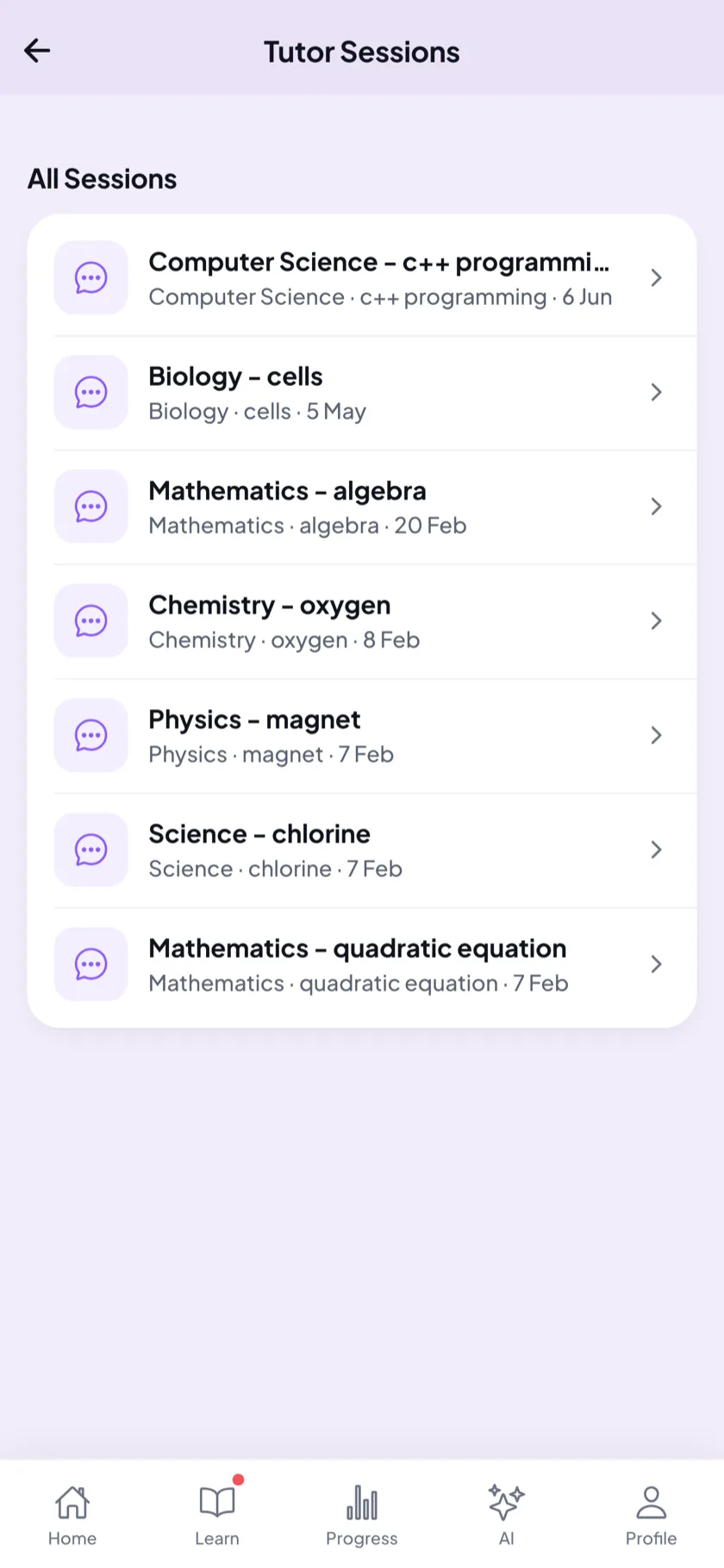 EDII Tutor Sessions